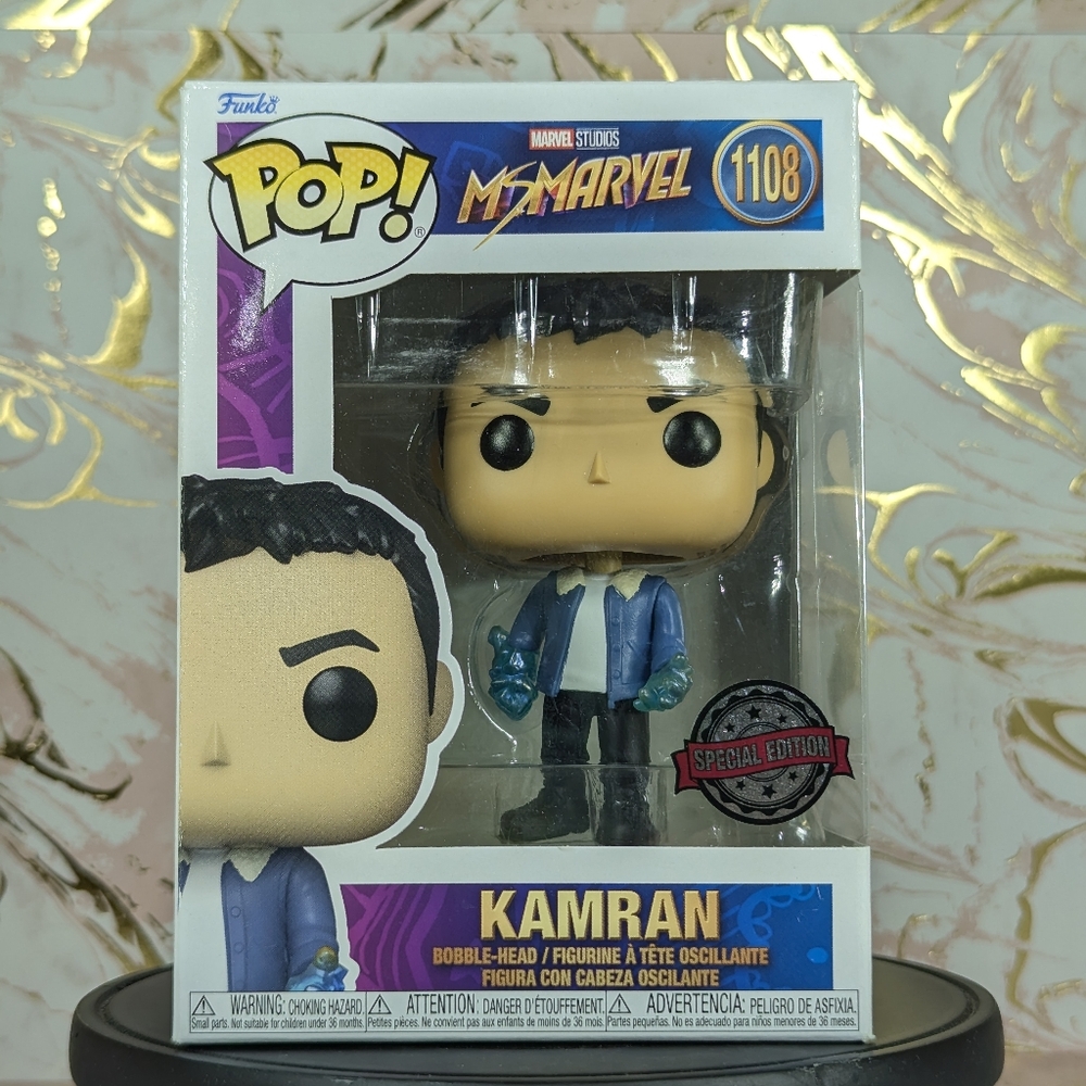 Funko Pop! Ms Marvel Kamran 1108 Special Edition MIB